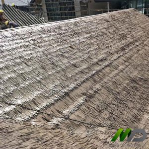 lợp mái rom nhân tạo chống nóng cho mái tôn