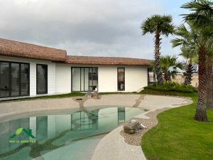 mái lá nhân tạo