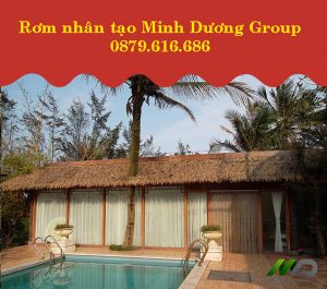 lợp mái tranh nhân tạo chống gió mão