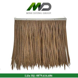 mái lá nhân tạo nẹp inox 4.0