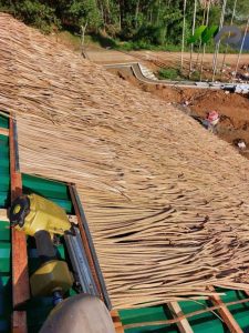 Thi công nhà hàng mái lá nhân tạo tại Quảng Trị