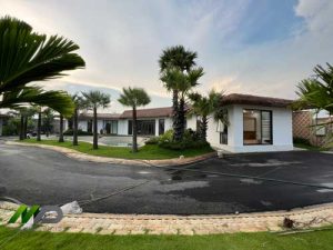 Thi Công Mái Rơm Nhân Tạo Resort Bình Tân