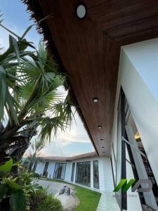 Thi Công Mái Rơm Nhân Tạo Resort Bình Tân