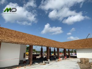 Thi Công Mái Nhân Tạo MeKong Water Park Bến Tre 