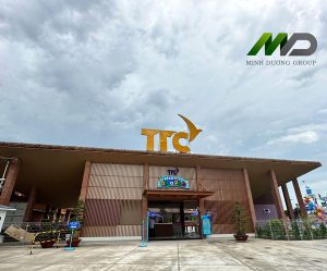 Thi Công Mái Nhân Tạo MeKong Water Park Bến Tre 