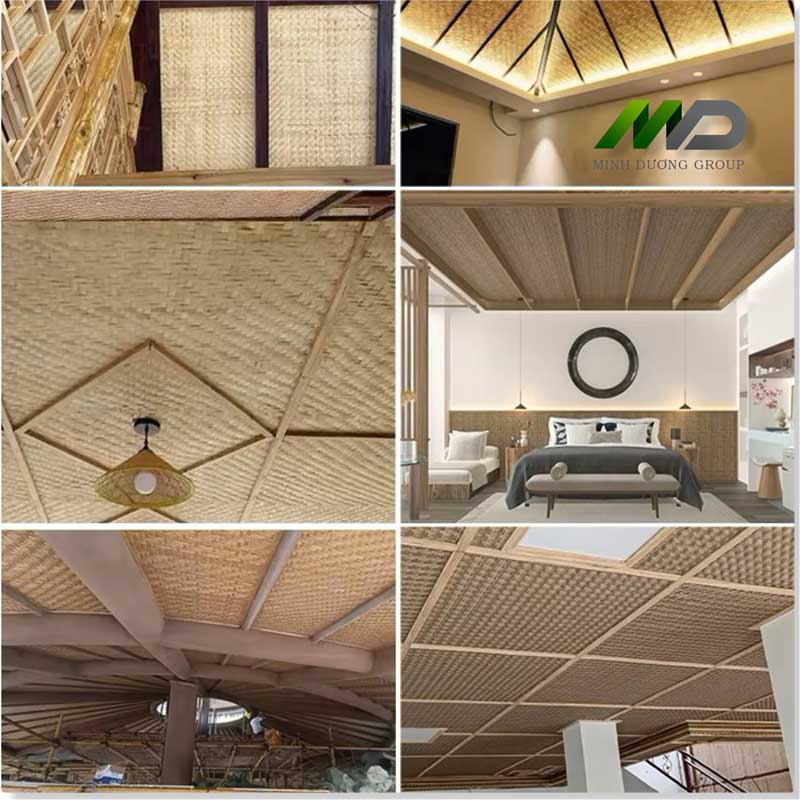 Tấm Bồ Tre Nhân Tạo Giải Pháp Hoàn Hảo Thay Thế Cót Ép Tre Tự Nhiên 4 Ứng dụng của tấm bồ tre nhân tạo