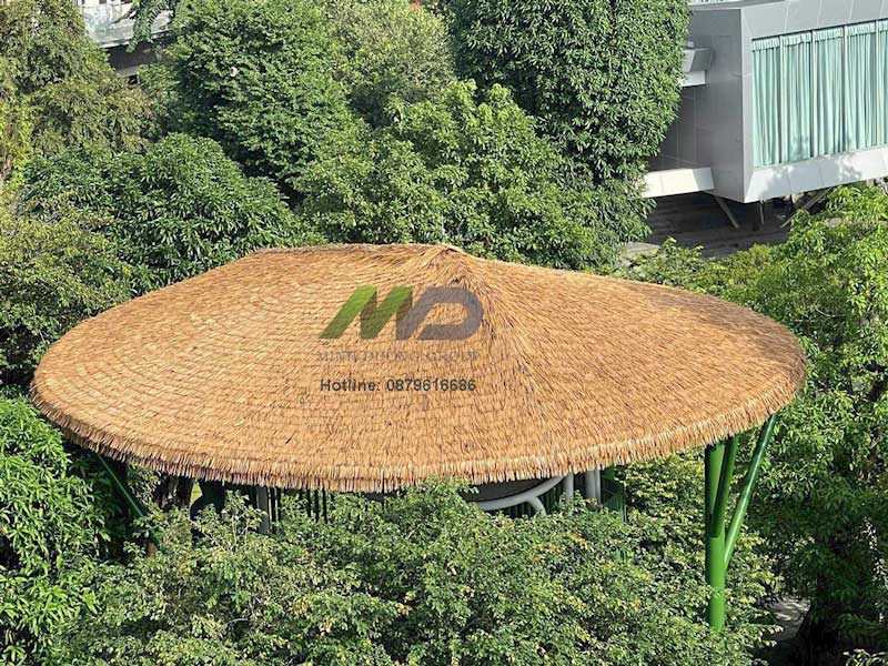 Top Mẫu Mái Lá Cọ Nhân Tạo Đẹp Cho Resort, Quán Cafe, Nhà Hàng 7 mai la co nhan tao06